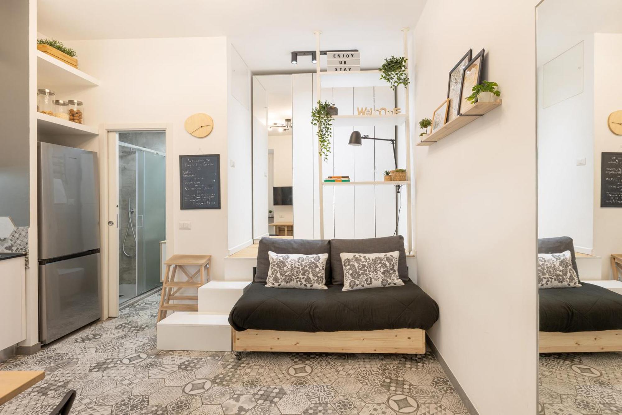 Tiny & Tidy Studio In The Key Area Of Милано Екстериор снимка